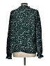 Shein 100% Polyester Green Long Sleeve Blouse Size 12 - photo 2