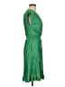 DKNY 100% Polyester Green Cocktail Dress Size 8 - photo 4