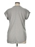 Ann Taylor LOFT Outlet Gray Short Sleeve Top Size XL - photo 2