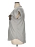 Ann Taylor LOFT Outlet Gray Short Sleeve Top Size XL - photo 5