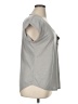 Ann Taylor LOFT Outlet Gray Short Sleeve Top Size XL - photo 4