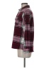 rue21 Plaid Burgundy Long Sleeve Blouse Size M - photo 5