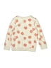 Cat & Jack Floral Ivory Pullover Sweater Size 4T - photo 2