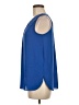 Adrienne Vittadini 100% Polyester Blue Sleeveless Blouse Size M - photo 5