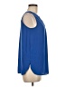 Adrienne Vittadini 100% Polyester Blue Sleeveless Blouse Size M - photo 4