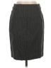 Tribal Checkered-gingham Gray Formal Skirt Size 4 - photo 1