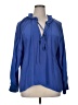 Joie Blue Long Sleeve Blouse Size XL - photo 1
