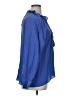 Joie Blue Long Sleeve Blouse Size XL - photo 4