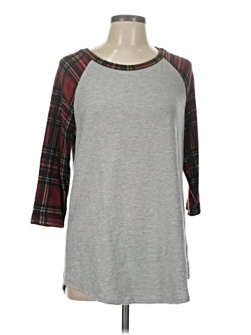 12pm by Mon Ami 3/4 Sleeve T-Shirt (view 1)