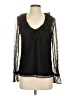 J.Crew 100% Polyamide Black Long Sleeve Blouse Size XS - photo 1