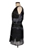 Aqua 100% Polyester Graphic Gray Casual Dress Size M - photo 5