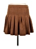 Love Tree Solid Brown Casual Skirt Size M - photo 2