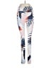 Athleta Graphic White Active Pants Size XS - photo 1