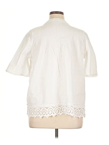 Jessica London Short Sleeve Blouse (view 2)