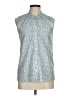 Unbranded Blue Sleeveless Blouse Size M - photo 1