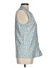 Unbranded Blue Sleeveless Blouse Size M - photo 4