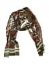 Bill Blass Brown Green Scarf One size - photo 1