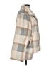 VICI 100% Polyester Plaid Ivory Faux Fur Jacket Size L - photo 4