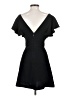 BCBGeneration 100% Polyester Solid Black Cocktail Dress Size 2 - photo 2
