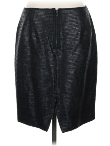 Elie Tahari Faux Leather Skirt (view 2)