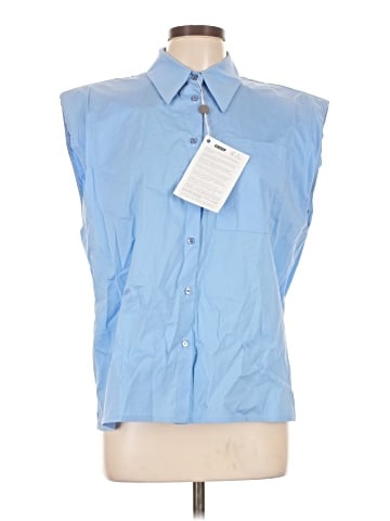 Pinko Sleeveless Button-Down Shirt (view 1)