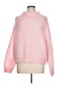 Assorted Brands 100% Acrylic Solid Pink Pullover Sweater Size L - photo 1