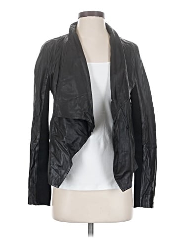 Trouve Leather Jacket (view 1)
