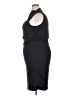 Nine West Solid Black Cocktail Dress Size XXL - photo 5
