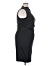 Nine West Solid Black Cocktail Dress Size XXL - photo 4