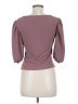 Shein Burgundy 3/4 Sleeve Top Size 6 - photo 2