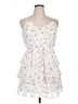 Trixxi Hearts White Casual Dress Size XL - photo 1