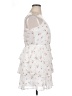 Trixxi Hearts White Casual Dress Size XL - photo 4