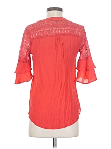 Always Indigo 3/4 Sleeve Blouse (view 2)