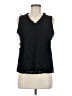 Unbranded 100% Polyester Black Sleeveless Blouse Size M - photo 1