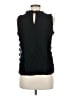 Unbranded 100% Polyester Black Sleeveless Blouse Size M - photo 2