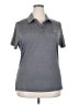 TRACKSMITH Gray Short Sleeve Top Size 2X - photo 1