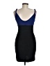 Soprano Color Block Blue Cocktail Dress Size M - photo 2