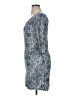 Mudd Print Blue Casual Dress Size XL - photo 5