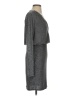 Bebe Metallic Gray Cocktail Dress Size S - photo 4