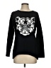The Cashmere Project Animal Print Black Pullover Sweater Size S - photo 1