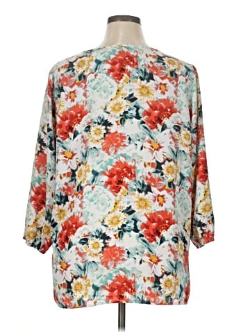Mario Serrani 3/4 Sleeve Blouse (view 2)