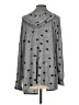 Lucky Brand Stars Gray Poncho Size S - photo 2
