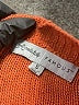Absolutely Famous 100% Acrylic Orange Cardigan Size S - photo 7