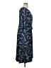 Perceptions Paisley Blue Casual Dress Size 1X - photo 4
