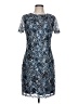 Kensie Animal Print Blue Cocktail Dress Size 10 - photo 1