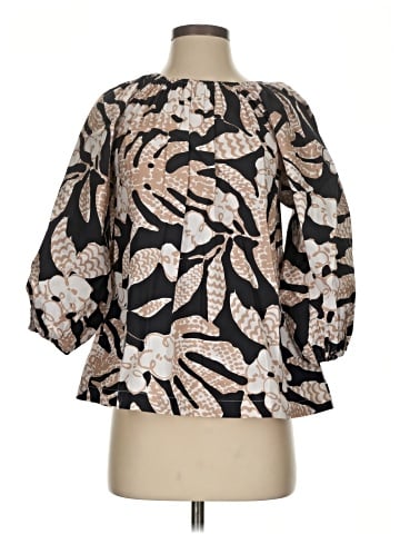 Frances Valentine 3/4 Sleeve Blouse (view 1)
