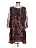 Altar'd State 100% Polyester Paisley Red Casual Dress Size L - photo 1