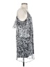 Ella Moss Silver Sleeveless Silk Top Size S - photo 4