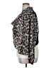 Umgee 100% Polyester Animal Print Silver Kimono Size XL - photo 5