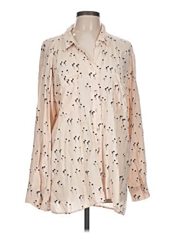 Just Living Long Sleeve Blouse (view 1)